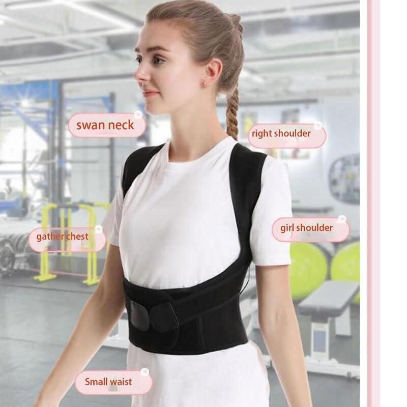 Back Pain Relief Posture Corrector - Adjustable Support Belt for Men & Women
